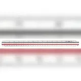 M+R M + R Dreikantmaßstab 30,0 cm, weiß