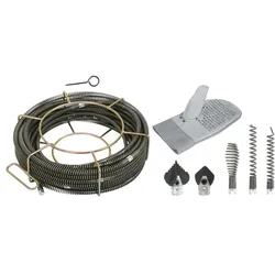 KS Tools Kanal- und Rohrreinigungs-Werkzeug-Satz Ø 16mm, 13-tlg - 900.1916