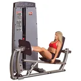 Body-Solid Kraftstation Beinpresse und Wadenmaschine Pro Dual, Ergonomischer Sitz mit 12 Positionseinstellungen