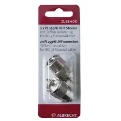 Albrecht PL259/6 UHF Stecker
