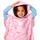 Rip Curl Mixed Snap Cotton Poncho - Pink - One Size