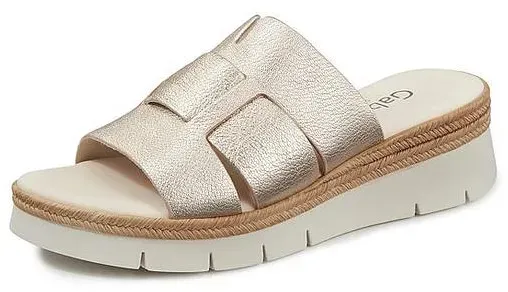 Plateau-Pantolette Gabor gold, 42