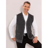 Sieh an! Strickweste in anthrazit-meliert | Gr.: 50