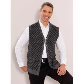 Sieh an! Strickweste in anthrazit-meliert | Gr.: 50