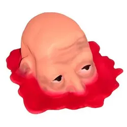 Schaumgummi Kopf in Blutlache - OS