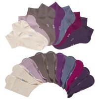 H.I.S. H.I.S Basicsocken Damen 4x taupe, 4x beige, 4x