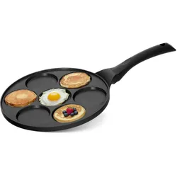 4BIG.fun Pancakes Bratpfanne Pancake Pfannkuchen 3-fache Beschichtung Spiegeleier Oladji