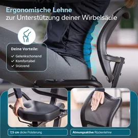 Skandika Cykling P8-H Comfort schwarz