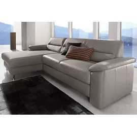 sit&more Eckcouch Mikrofaser 3-Sitzer Blau
