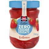 Schwartau Extra Zero Erdbeere, Fruchtaufstrich ohne Zuckerzusatz, 15 kcal pro 25g, 280g