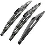 Recambo SCHEIBENWISCHER VORNE + HINTEN kompatibel für OPEL ASTRA G Schrägheck| BJ 1997-2005 (3er Set: 500mm / 475mm / 400mm)