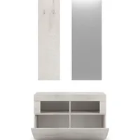 INOSIGN Basic Garderoben-Set 91 x 0,0 x 187 cm weiß