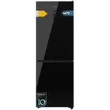 Cecotec Kühlschrank Kombi 409 L Total No Frost Bolero CoolMarket Combi 409 Black Glass E. Höhe 185 cm, Max Inside mit VIP Tech, Inverter-Kompressor Plus, geringer Stromverbrauch, variable Temperatur