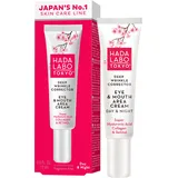 Hada Labo Tokyo Deep Wrinkle Corrector Augen- und Mundcreme 15 ml