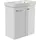 Fackelmann Waschbeckenunterschrank Milano 52 x 61 x 27,5 cm Weiß