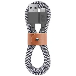 Native Union Belt Cable USB-A to USB-C 1.2m Zebra