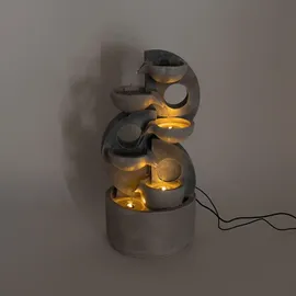 esotec Kaskadenbrunnen Granit-Design