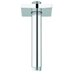 GROHE Deckenauslass Rainshower 27485 eckige Rosette Länge 142mm chrom