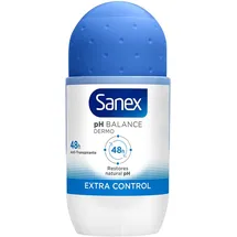 Sanex Dermo Extra Control Deodorant Roller 6 x 50 ml