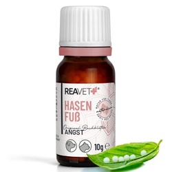 REAVET Bachblüten Globuli - Hasenfuß 10g