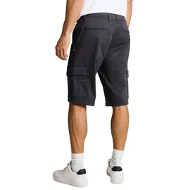 Tom Tailor Cargoshorts REGULAR PRINTED CARGO SHORTS aus Baumwollmix grau W 31