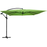 Oviala Sonnenschirm, quadratisch 300x300 cm, Sonnenschutz, Sonnenschirme