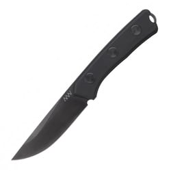 ANV Knives P200 - N690, CERAKOTE BLACK, PLAIN EDGE, KYDEX SHEATH