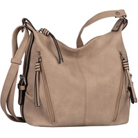 TOM TAILOR Caia Damen Umhängetasche Crossbody Bag Mittelgroß Beige