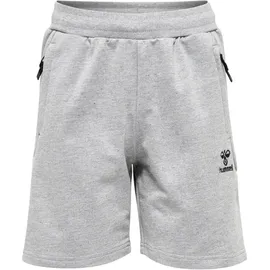 hummel MOVE Grid Sweatshorts Kinder 2006 grey melange 128