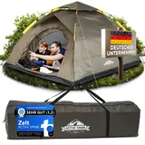 ACTIVE SPARK Pop up Zelt [Wurfzelt] 2-3 Personen wasserabweisend, Schnellaufbau