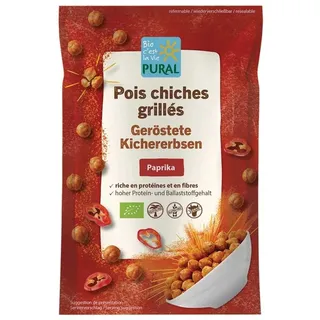 Geröstete Kichererbsen - Paprika 90g | PURAL