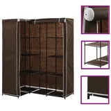vidaXL Eckschrank 130 x 169 x 87 cm Braun