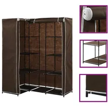 vidaXL Eckschrank 130 x 169 x 87 cm Braun