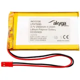 Akyga LP475085 LiPo 2500 mAh 1 St.