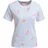 Smith & Soul SMITH & SOUL, Damen, Gr. XL, weiß, Jersey, Obermaterial: 100% Baumwolle, bestickt, regular fit normal, Rundhals, abgesteppte Kante, Shirts T-Shirt, mit Stickereien