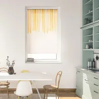 Lichtblick Rollo Klemmfix, ohne Bohren, blickdicht, Flowing Honey Gelb