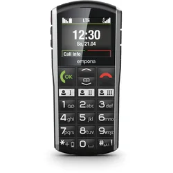 4G Smartphone 5,08 cm (2 Zoll) Single SIM  SimpliCity V27 (Schwarz)