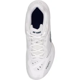 Yonex Power Cushion 65 Z4 Wide 2025 weiss Herren Hallenschuhe SHB 65Z4WEX White Men 43 Mann EU 43 - Weiß