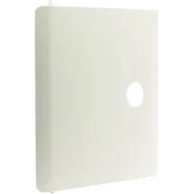 Kartell 497803 Tür Componibili 30,5 x 32,5 cm ABS, undurchsichtig weiß
