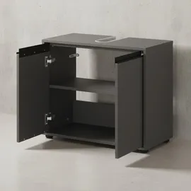 KADIMA DESIGN Waschbeckenunterschrank 63 x 0 x 0 cm Graphit