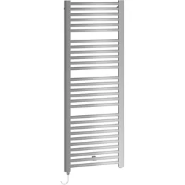 Kermi Basic-E Badheizkörper 804 x 450 mm 400 W glanzsilber Seitenventil
