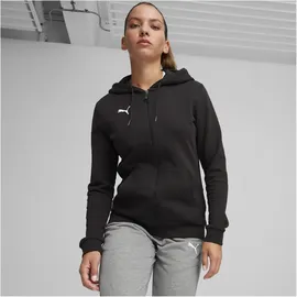 Puma teamGOAL Casuals Kapuzenjacke Damen 03 black/white XXL