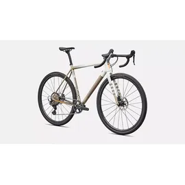 Specialized Crux Comp 2026 58 Zoll RH 58 cm Unisex Dune White/Sandstone Metallic/Desert Metallic/Orange Zest