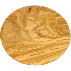 Schneidebrett BERARD FRANCE 1892, beige (natur), Ø:23cm, Olivenholz, Schneidebretter, Ø 23 cm