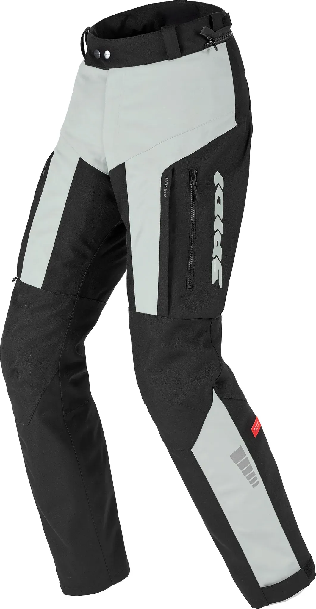 Spidi Outlander, Textilhose H2Out - Schwarz/Hellgrau - 3XL