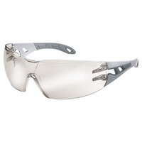 Uvex Pheos S Schutzbrille - Supravision Excellence - Silberspiegel/Grau