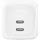 Belkin Dual USB-C Ladegerät Power Delivery und PPS (67 W) weiß