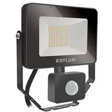 ESYLUX LED-Strahler mit BWM 3000K schwarz BASICAFLTR1000830MDB