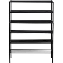 Woood Ferro 85 x 120 x 35 cm schwarz / schwarz