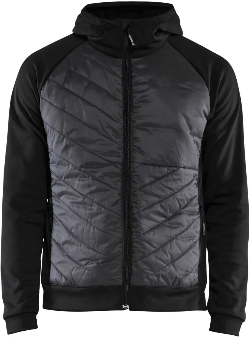 Blakläder Hybrid Sweatjacke mit Kapuze